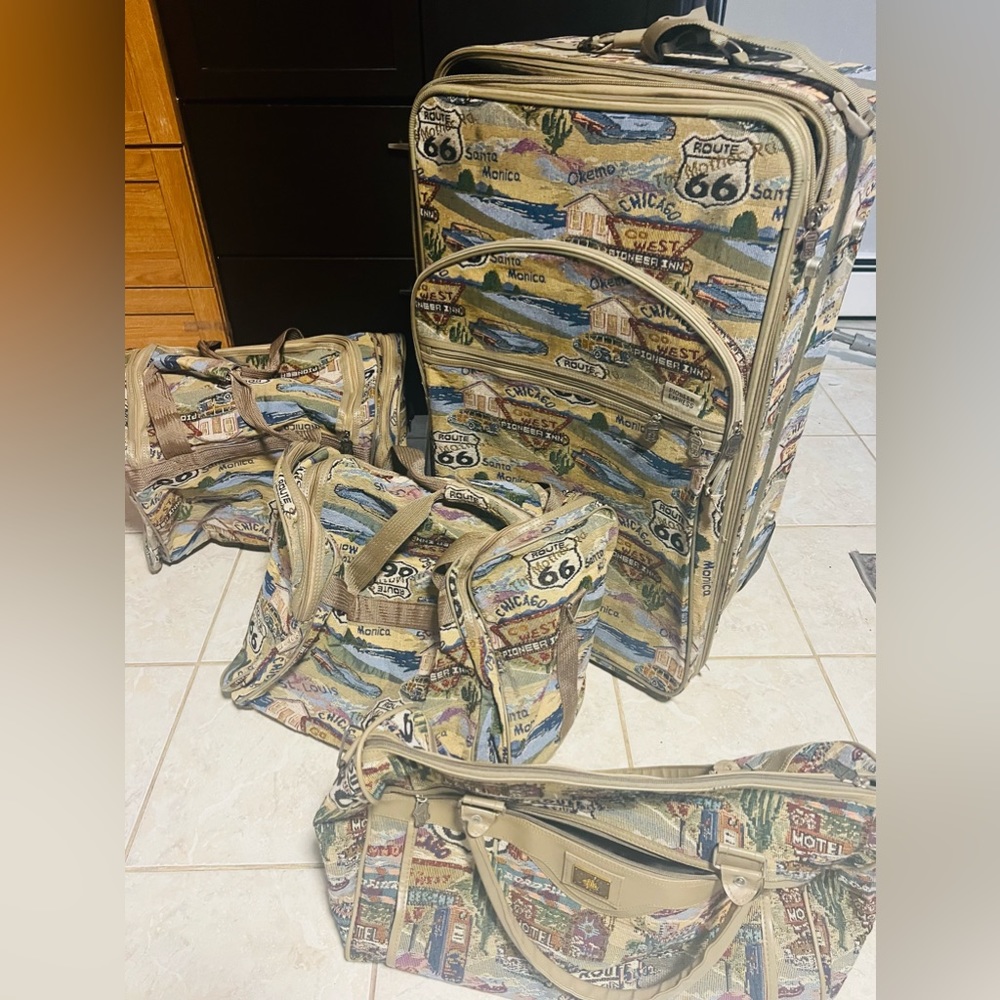 Pioneer Express Vintage Luggage